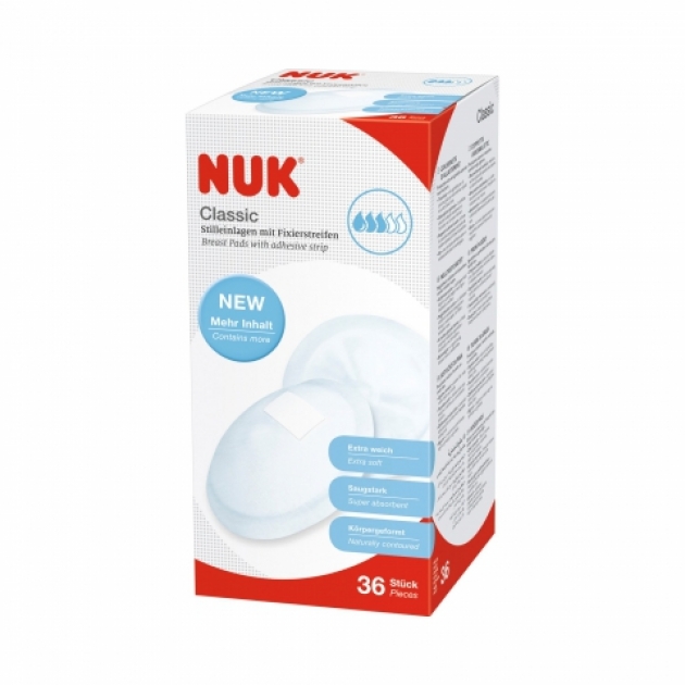 Прокладки для груди Nuk Classic 36 шт